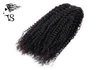 Kinky Curly Virgin Indian Remy Hair Extensions For African American 8A Grade